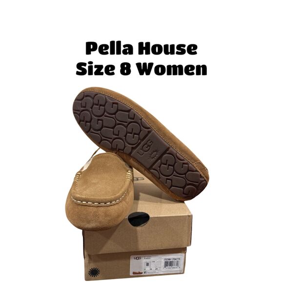 UGG Women's Ansley Slipper Chestnut Brown Size 8 - Picture 3 of 6